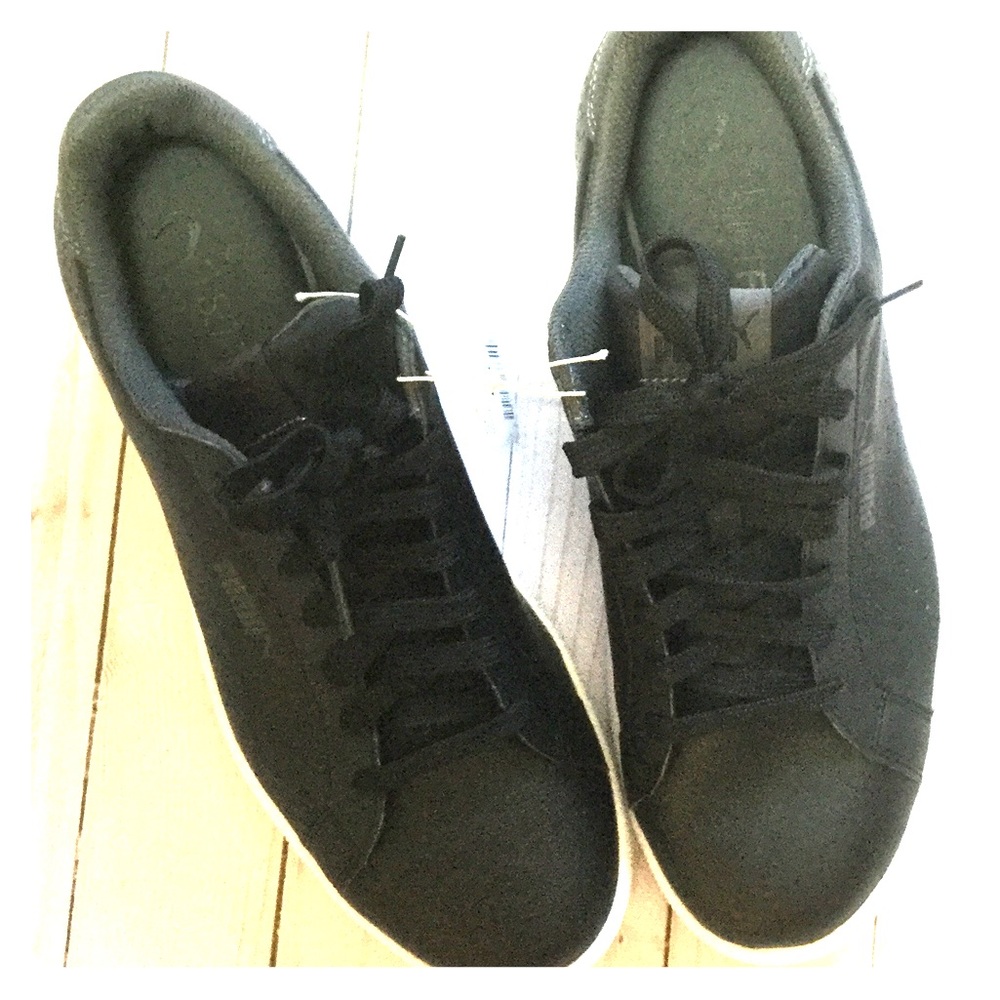 PUMA Black Leather Sneakers - Picture 4 of 5